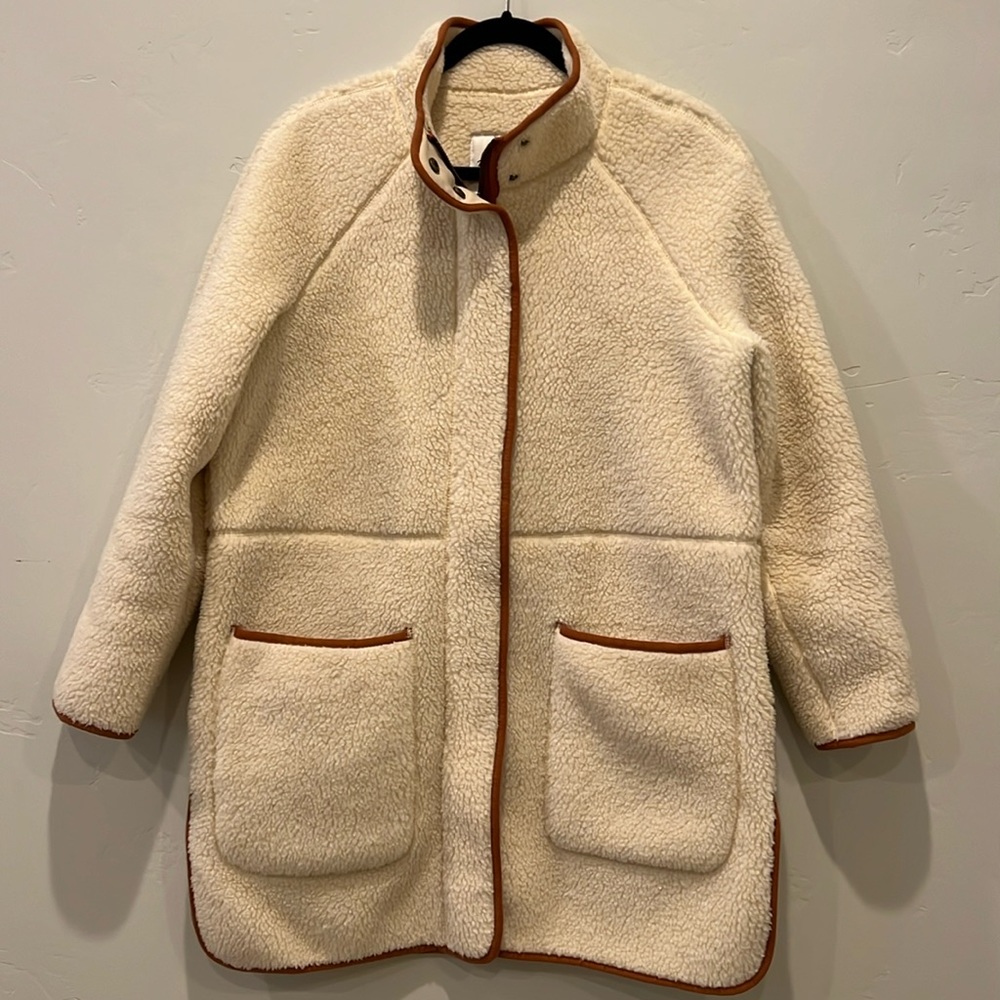 MADEWELL SHERPA ESTATE COAT